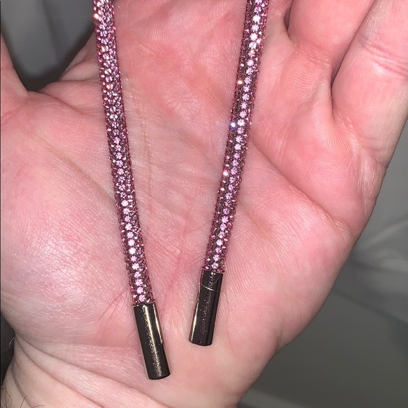 RHINESTONE HOODIE STRINGS 4 COLORS AVAIL - Picture 16 of 17